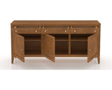 Canadel Buffet 7200 in Oak Washed, open view