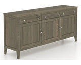 Canadel Buffet 7200 in 08 Shadow, three-quarter view