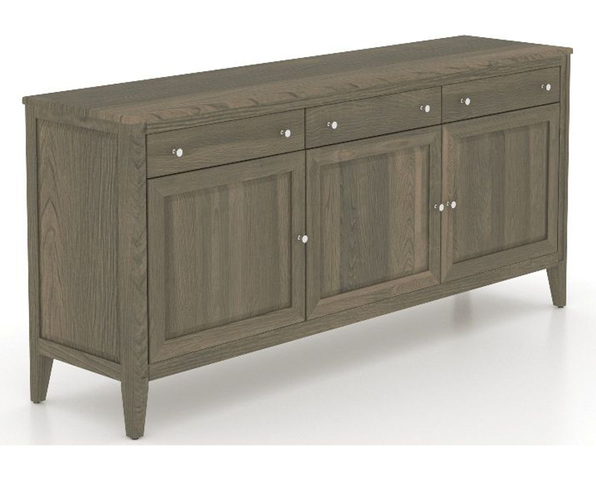 Canadel Buffet 7200 in 08 Shadow, three-quarter view