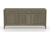 Canadel Buffet 7200 in 08 Shadow, front view