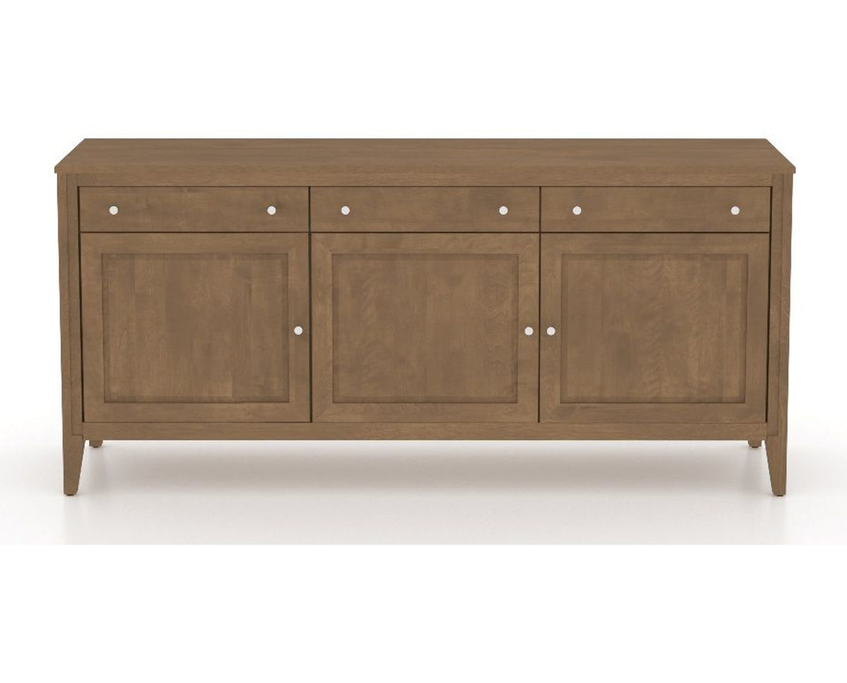Canadel Buffet 7200 in 25 Pecan Washed, front view