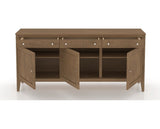 Canadel Buffet 7200 in 25 Pecan Washed, open view