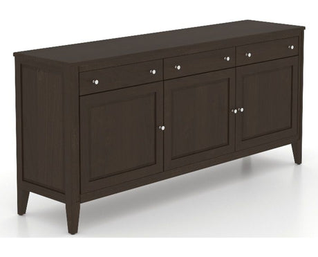Canadel Buffet 7200 in 59 Davy's Grey, three-quarter view