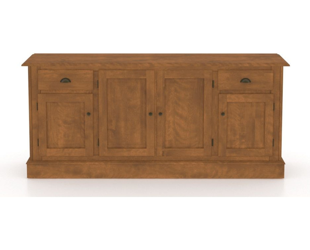 Canadel Buffet 7202 in Oak Washed, front view