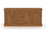 Canadel Buffet 7202 in Oak Washed, front view