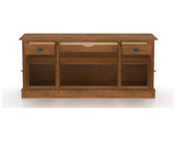 Canadel Buffet 7202 in Oak Washed, open view