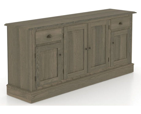Canadel Buffet 7202 in 08 Shadow, three-quarter view