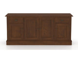 Canadel Buffet 7202 in 19 Cognac Washed, front view