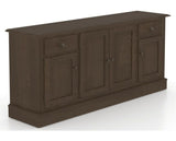 Canadel Buffet 7202 in 29 Hazelnut Washed, three-quarter view