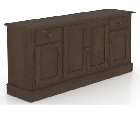 Canadel Buffet 7202 in 29 Hazelnut Washed, three-quarter view