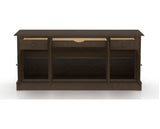 Canadel Buffet 7202 in 29 Hazelnut Washed, open view