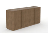 Canadel Modern Channel 76 Buffet in Pecan Washed, three-quarter view