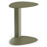 BDi Bink Laptop Stand / Side Table in Moss, on white