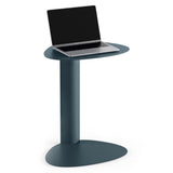 BDi Bink Laptop Stand / Side Table in Ocean, on white