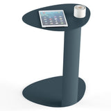 BDi Bink Laptop Stand / Side Table in Ocean, on white