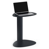 BDi Bink Laptop Stand / Side Table in Pepper, on white