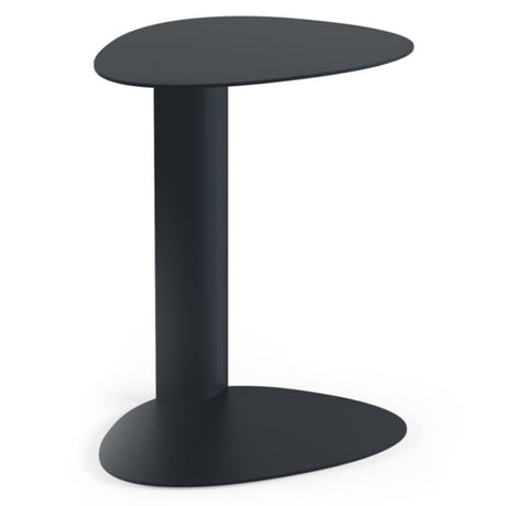 BDi Bink Laptop Stand / Side Table in Pepper, on white