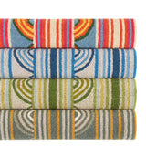 Button Hand Micro Hooked Wool Rug