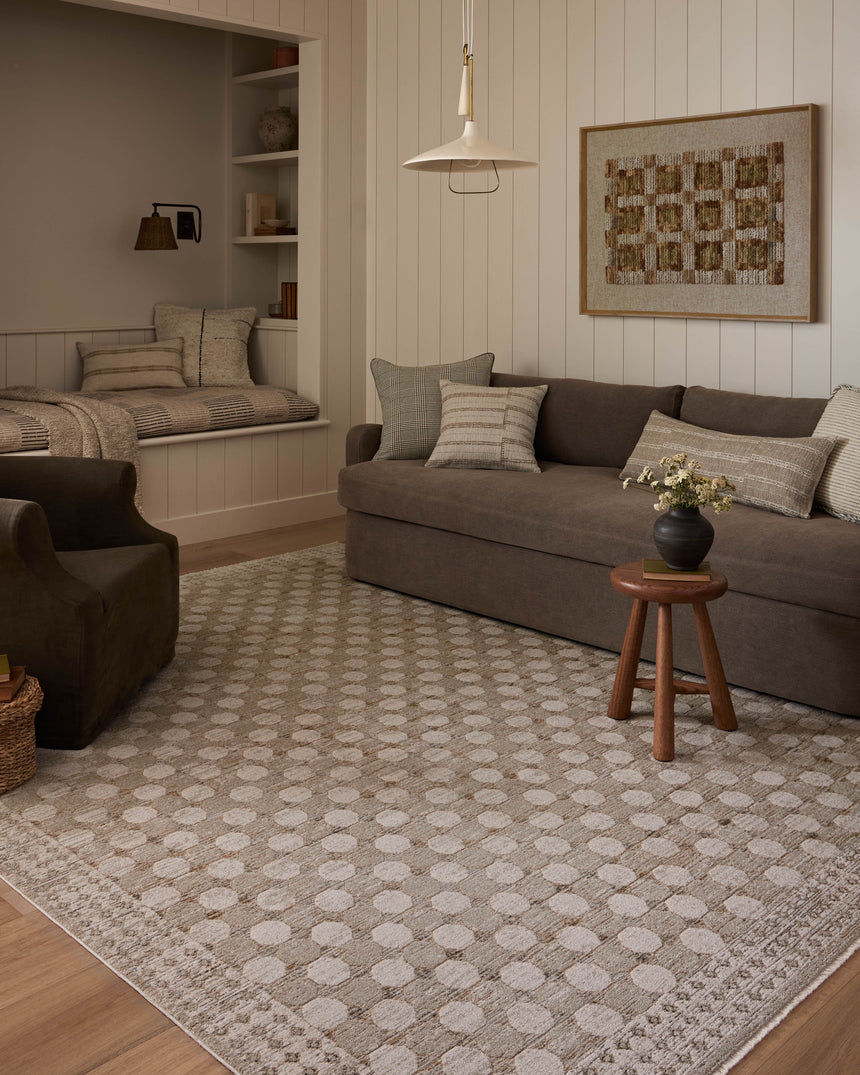 Cali Rug 01 | Taupe / Natural