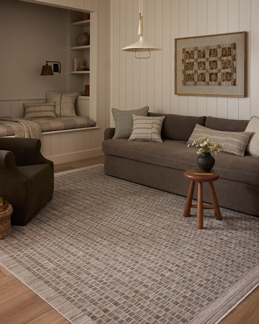 Cali Rug 02 | Natural / Slate