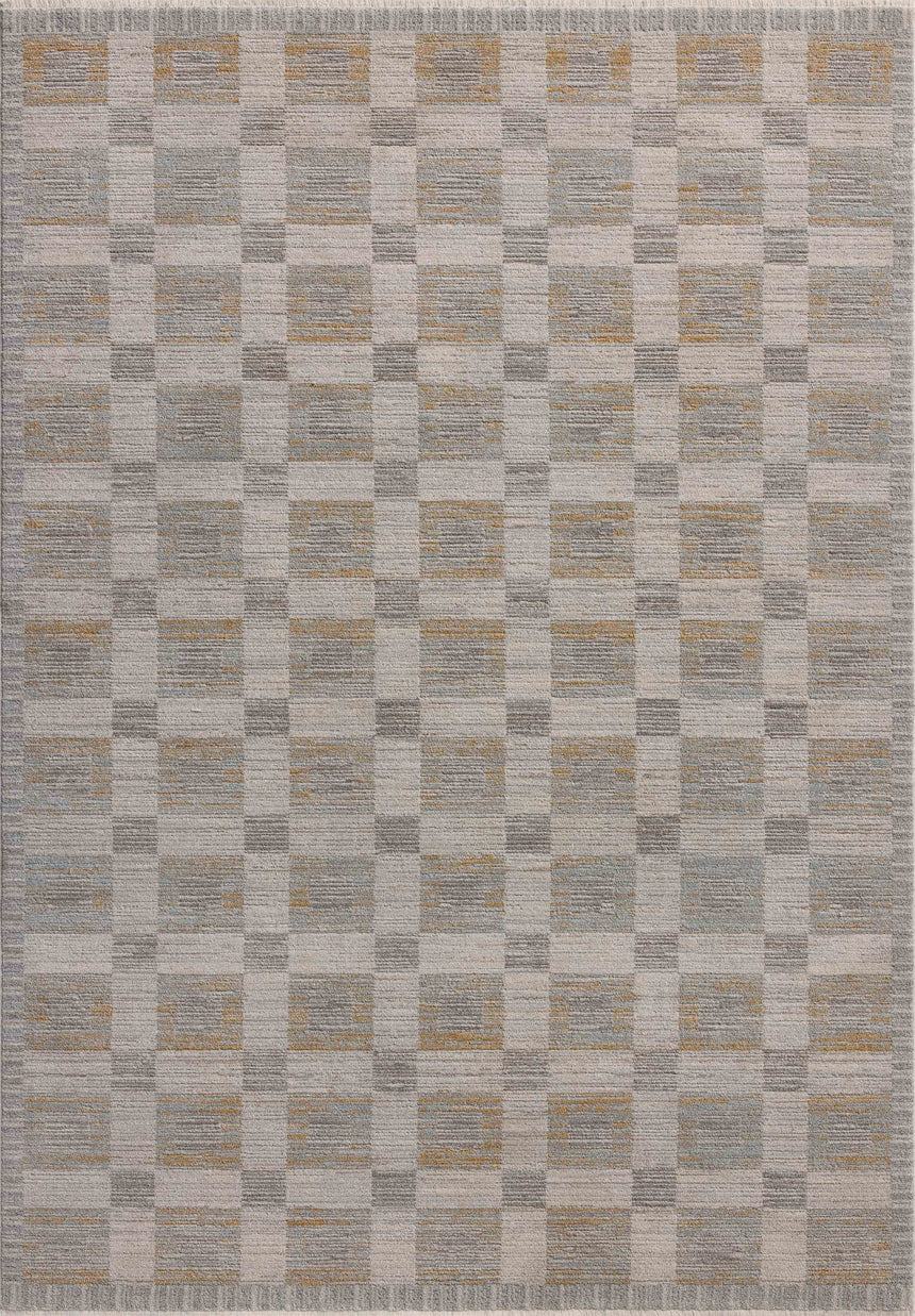 Cali Rug 07 | Mist / Wheat