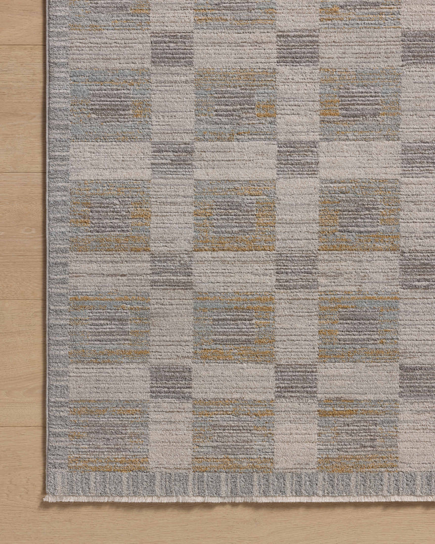 Cali Rug 07 | Mist / Wheat