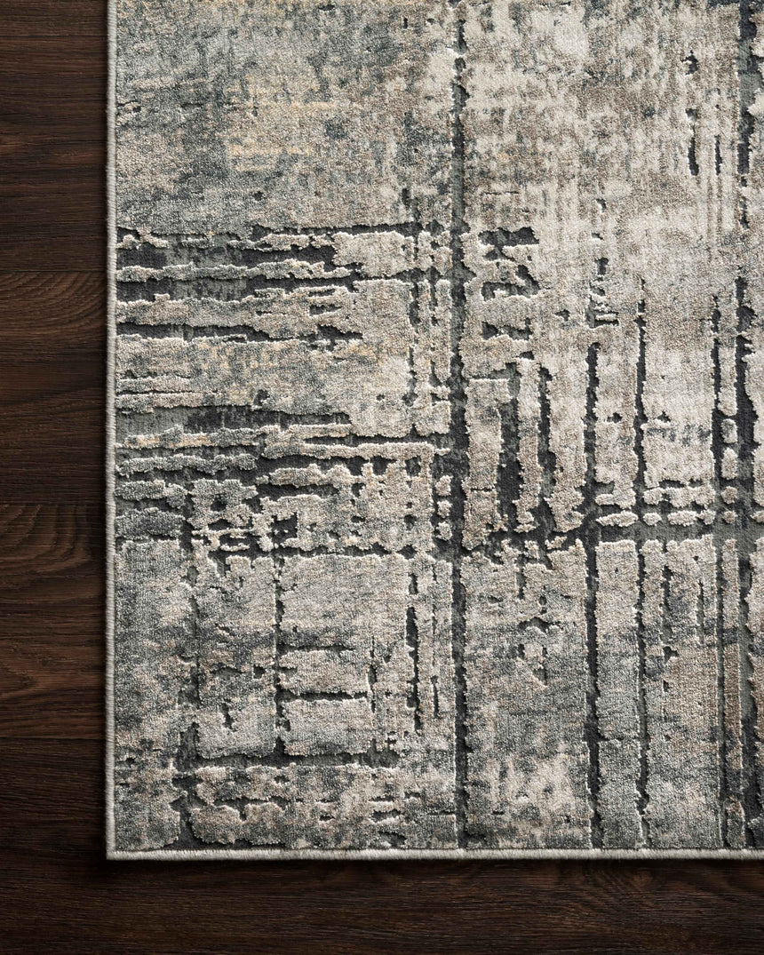 Cascade Rug 02 | Marine / Grey