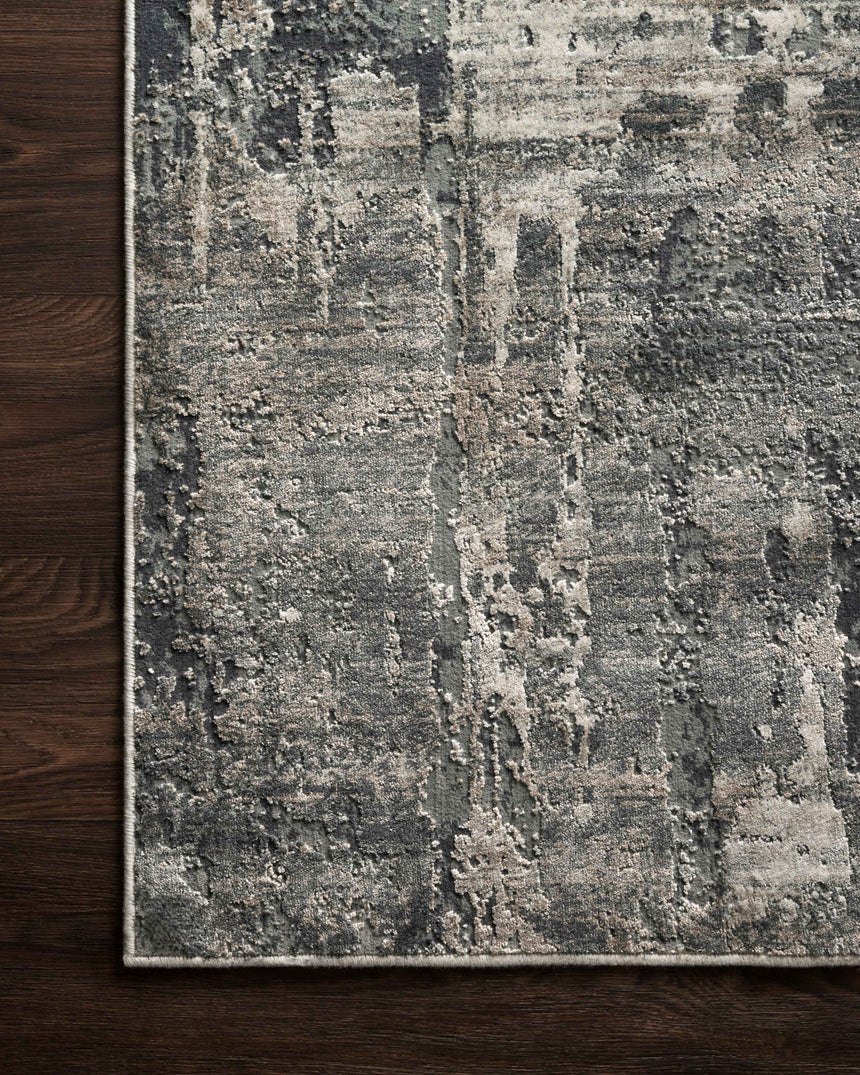 Cascade Rug 03 | Ivory / Charcoal