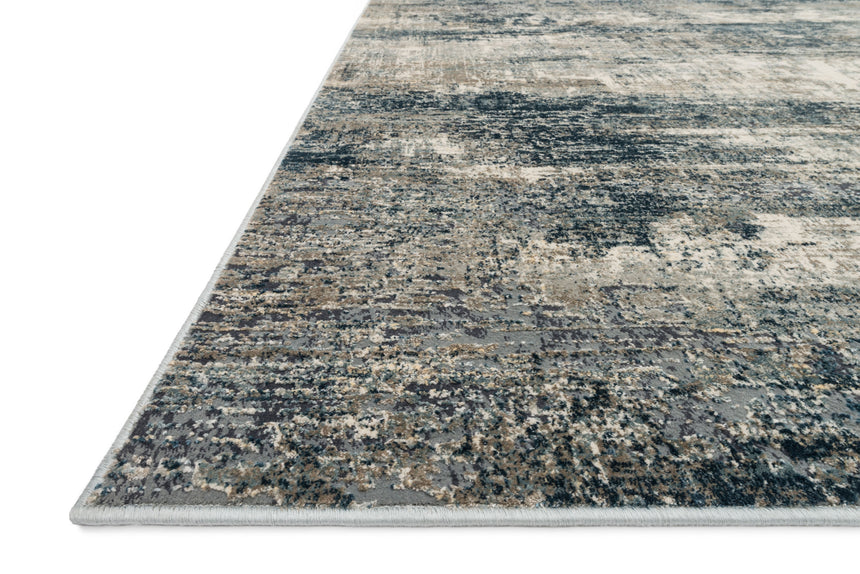 Cascade Rug 05 | Ocean / Grey