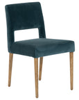 Bella Jasper Fabric with Toasted Nettlewood | Joseph Dining Chair | Valley Ridge Furniture