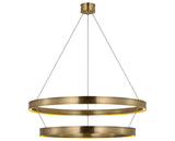 Connery 50" Two-Tier Ring Chandelier