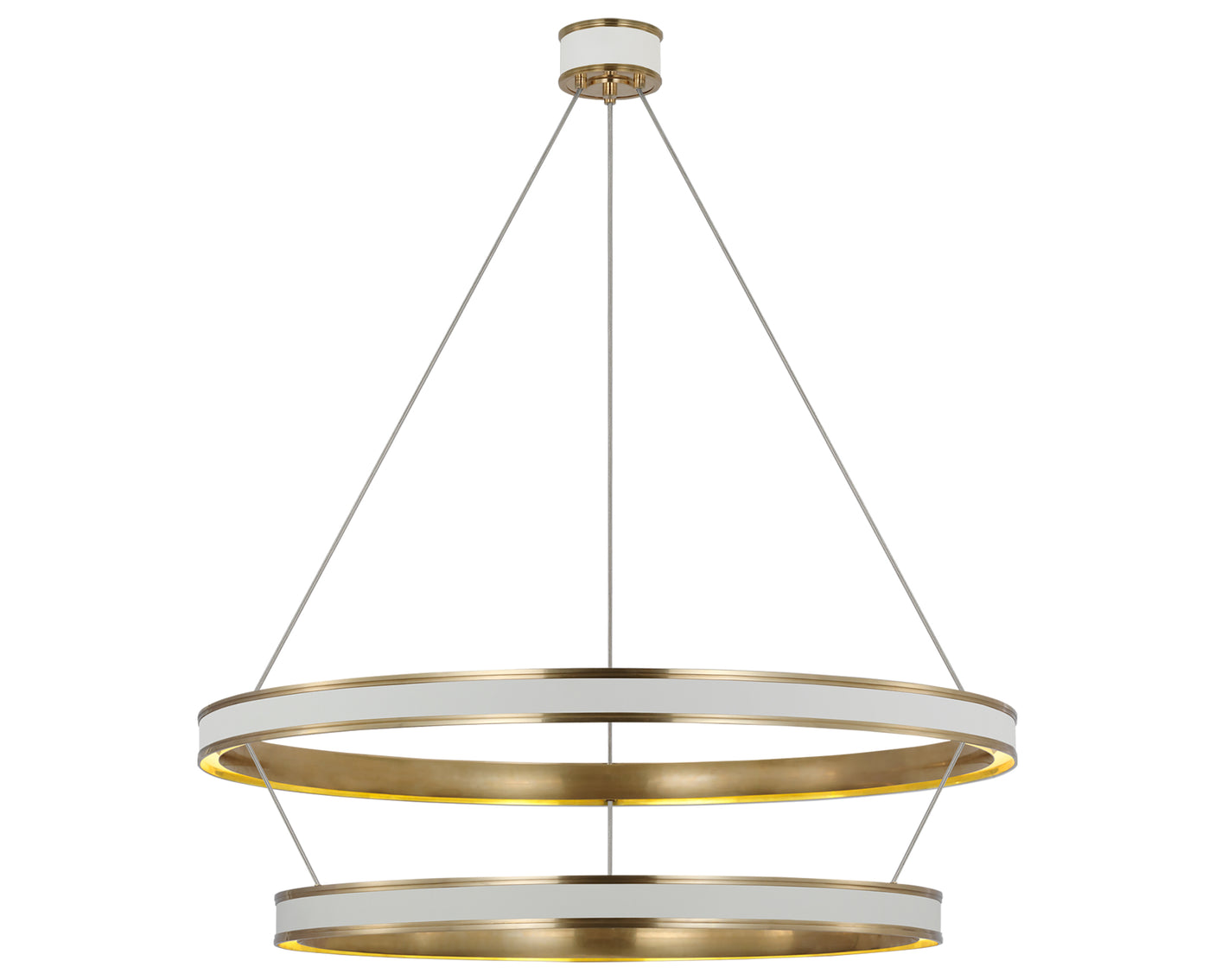 Connery 50" Two-Tier Ring Chandelier