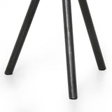 Bluestone with Powder Black Iron | Corin End Table | Valley Ridge Furniture