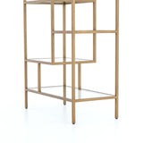 Helena Brass Bookcase