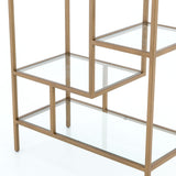 Helena Brass Bookcase