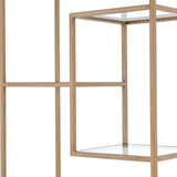 Helena Brass Bookcase