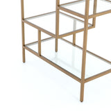 Helena Brass Bookcase