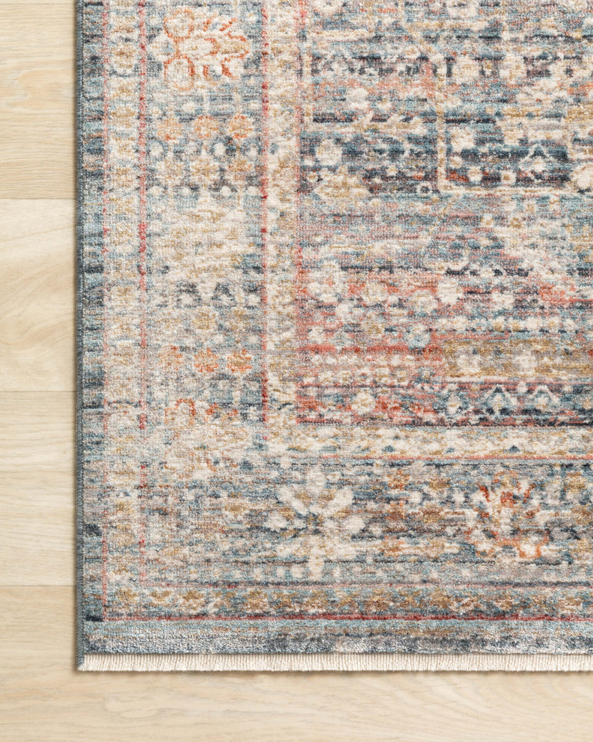 Claire Rug 06 | Blue / Sunset