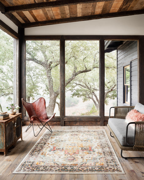 Clara Rug 01 | Ivory / Charcoal