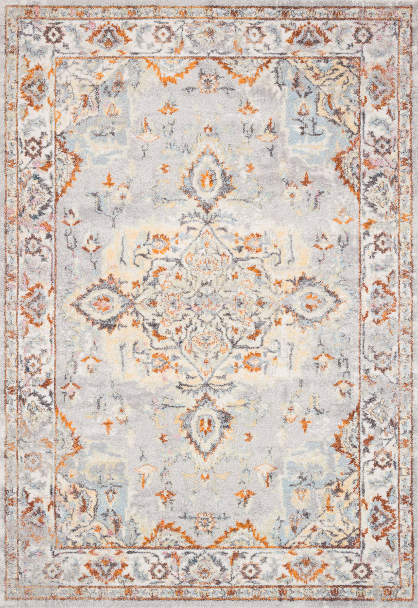 Clara Rug 03 | Grey / Ivory