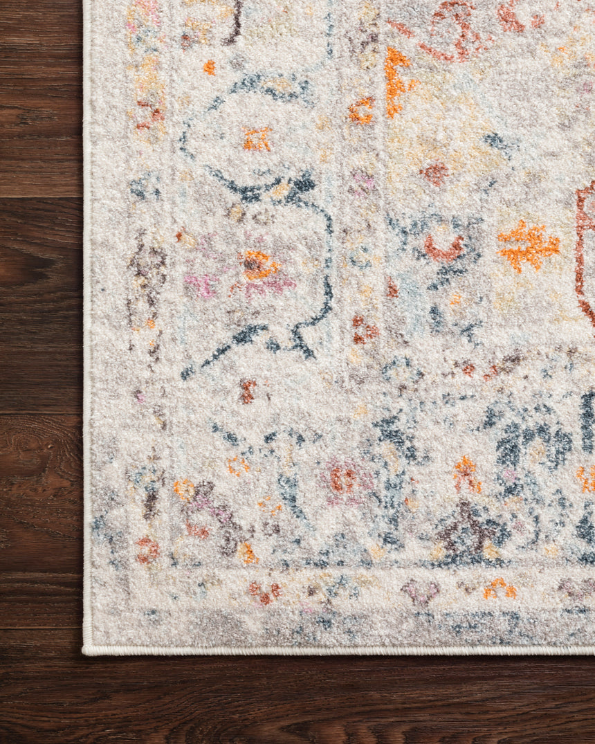 Clara Rug 04 | Lt Grey / Multi