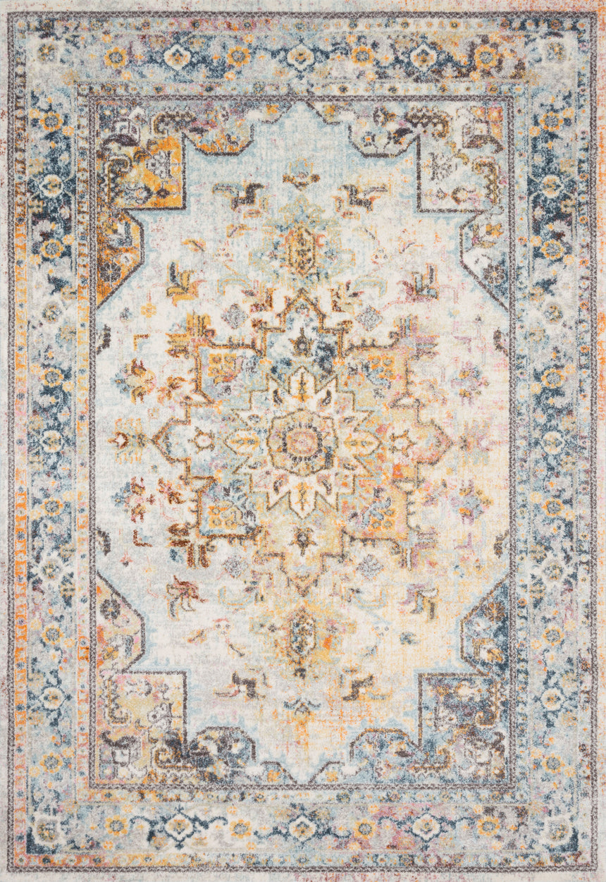 Clara Rug 06 | Mist / Multi