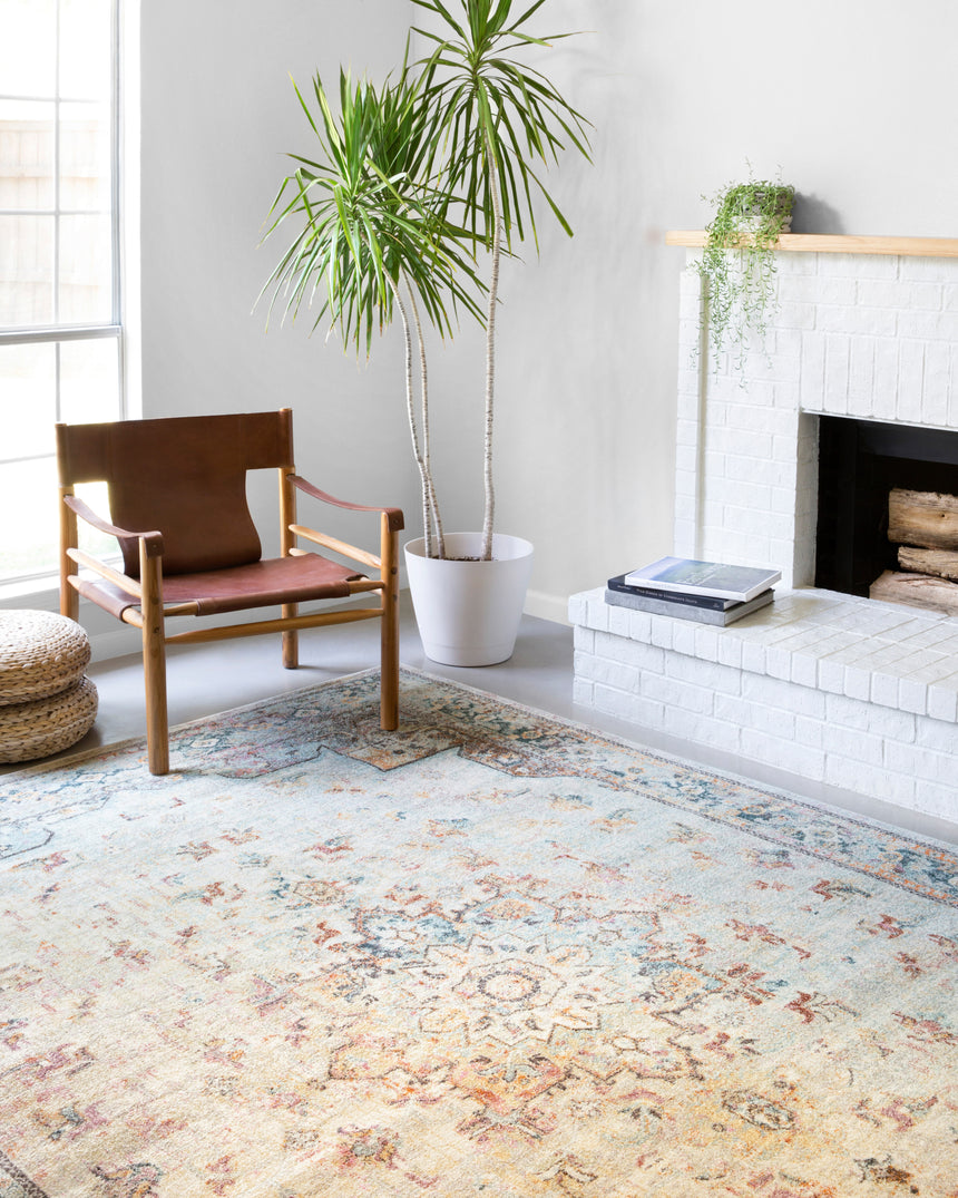 Clara Rug 06 | Mist / Multi