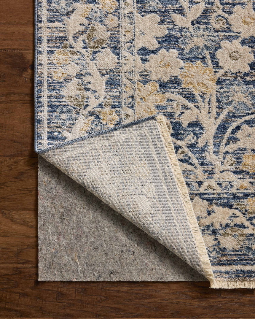 Clarisse Rug 05 | Blue / Beige