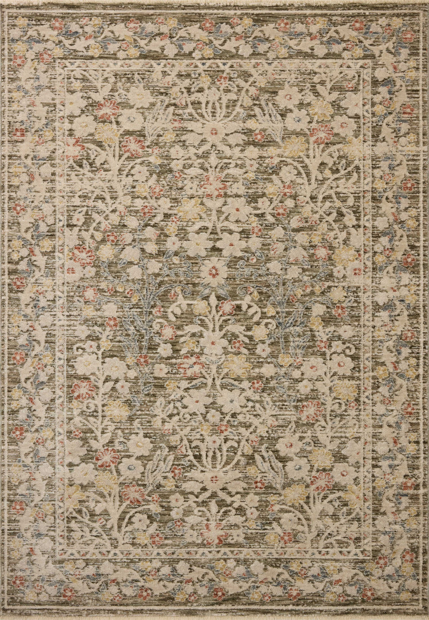 Clarisse Rug 05 | Olive / Multi
