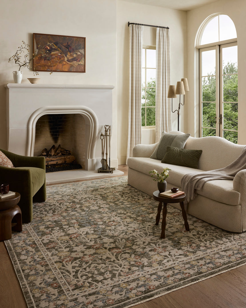 Clarisse Rug 05 | Olive / Multi