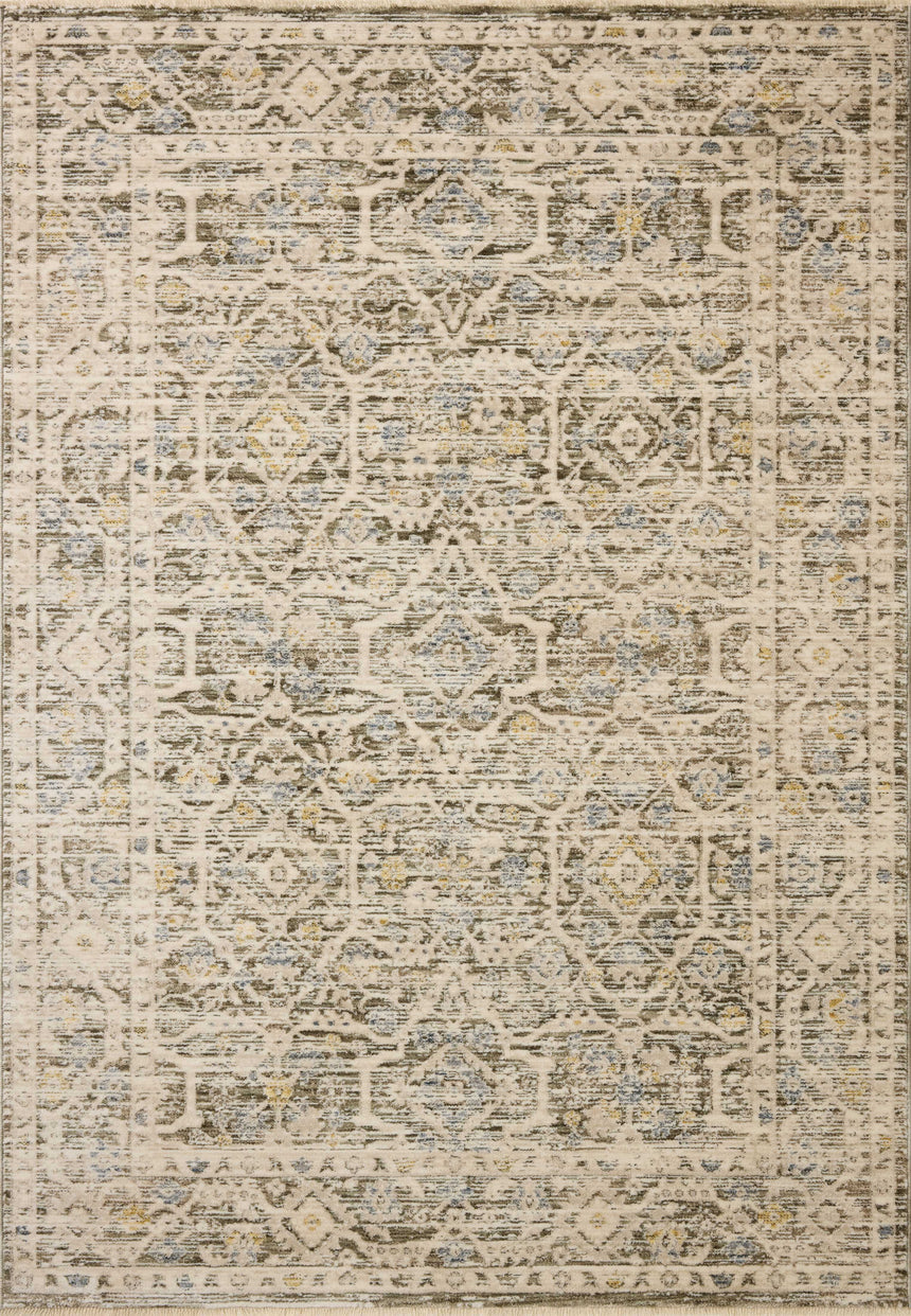 Clarisse Rug 08 | Olive / Ivory