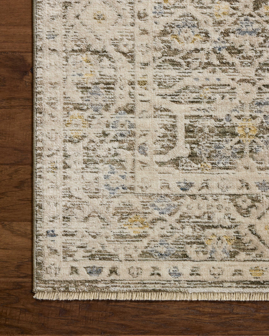 Clarisse Rug 08 | Olive / Ivory