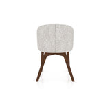 Canadel Downtown Point Dining Chair in Cognac Washed, FP Crypton®, back view