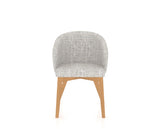 Canadel Downtown Point Dining Chair in Caramel Washed, FP Crypton®, front view